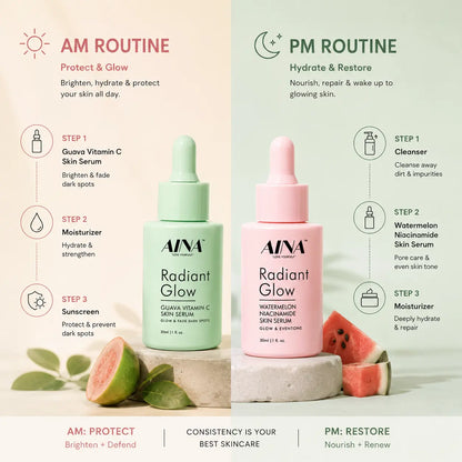 AINA Radiant Glow Duo (Save 20%)